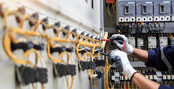Professional Electrician technician working in Chatham, VA